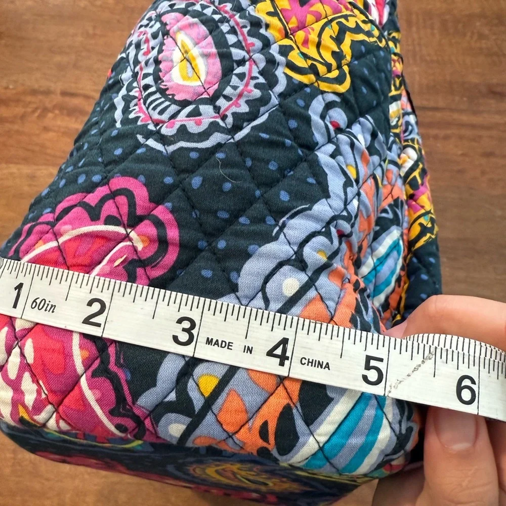 Multicolor Vera Bradley Stroll Around Bag in Print Twilight Paisley